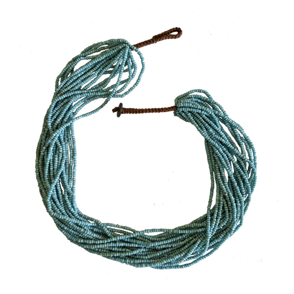 LLB120-Blue - Naga Necklace