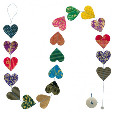 LLA692M-Tantra Heart Garland