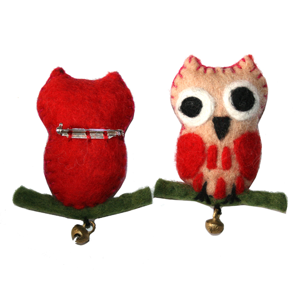 LLF249K-Asst.-Owl Broach